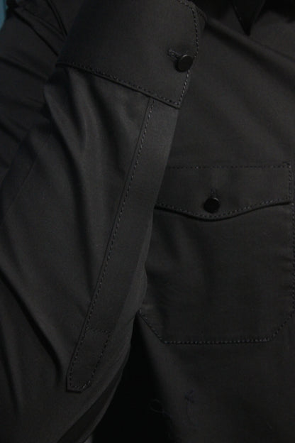 Jet Black Premium Kameez Shalwar
