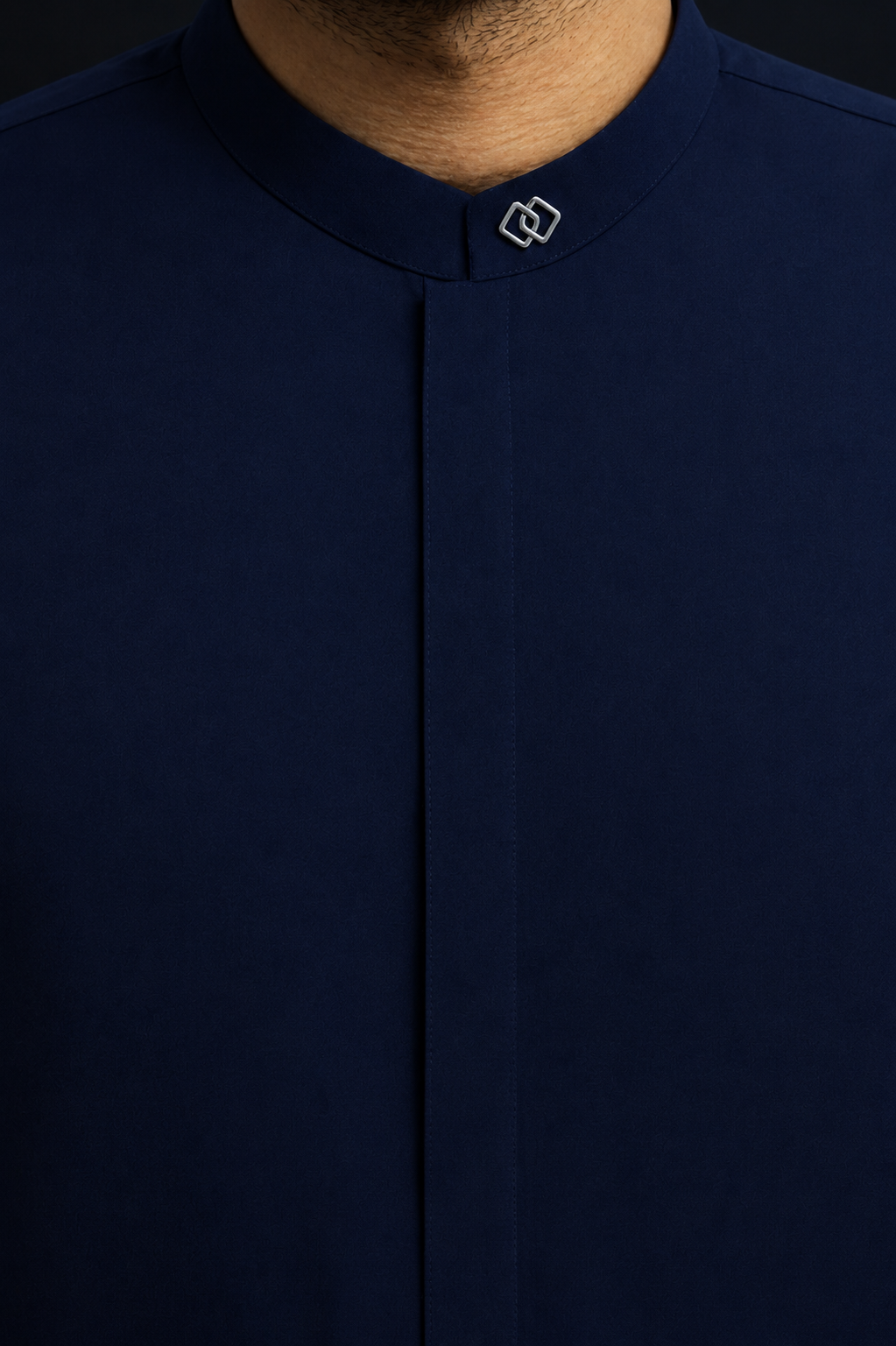 Navy Blue Premium Kameez Shalwar