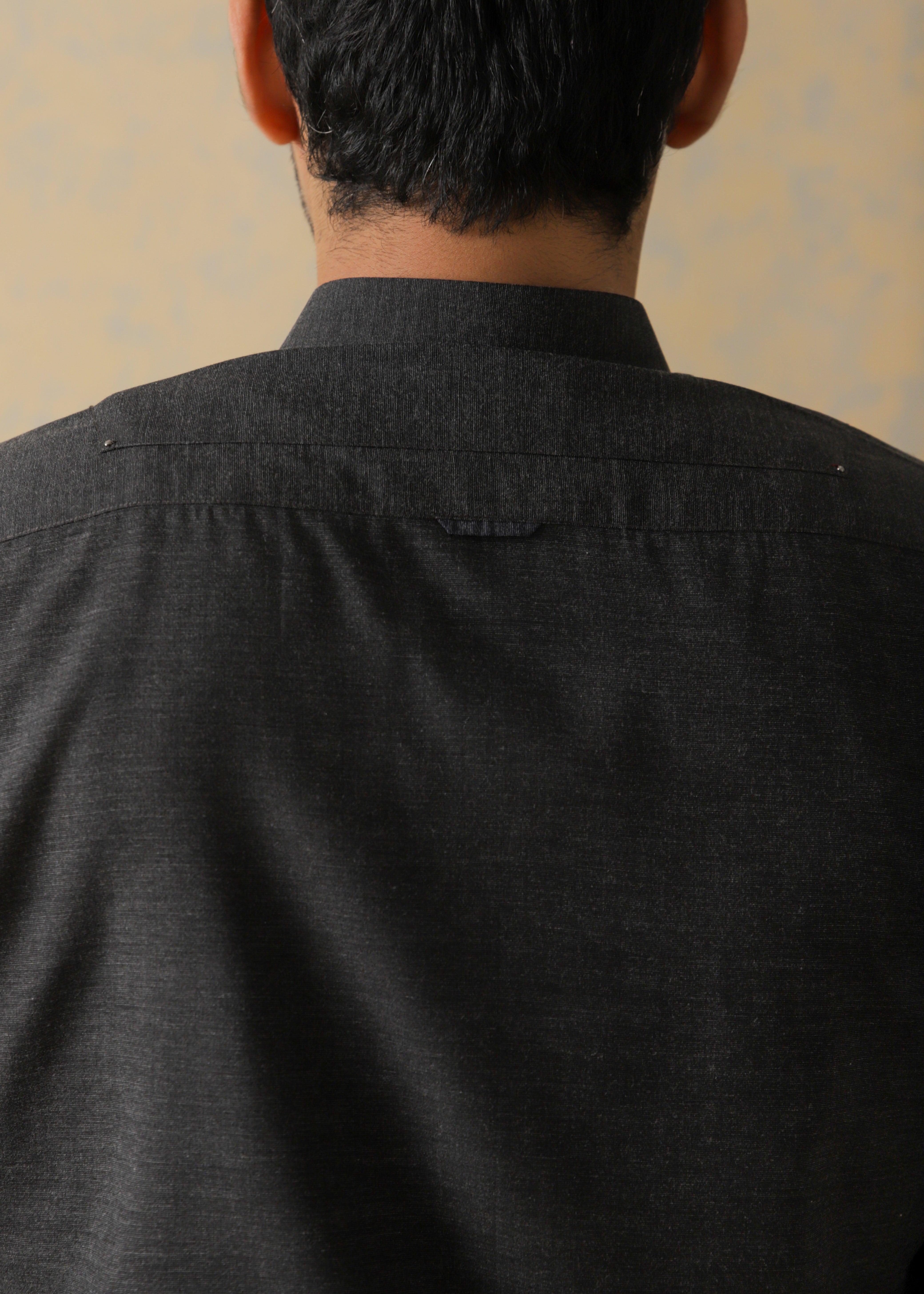 Black Two-Tone Kurta Pajama