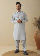 Light Gray Kameez Shalwar