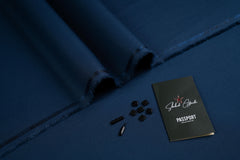 Blue Signature Unstitched Fabric