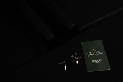 Black Signature Unstitched Fabric