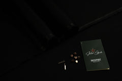 Black Signature Unstitched Fabric