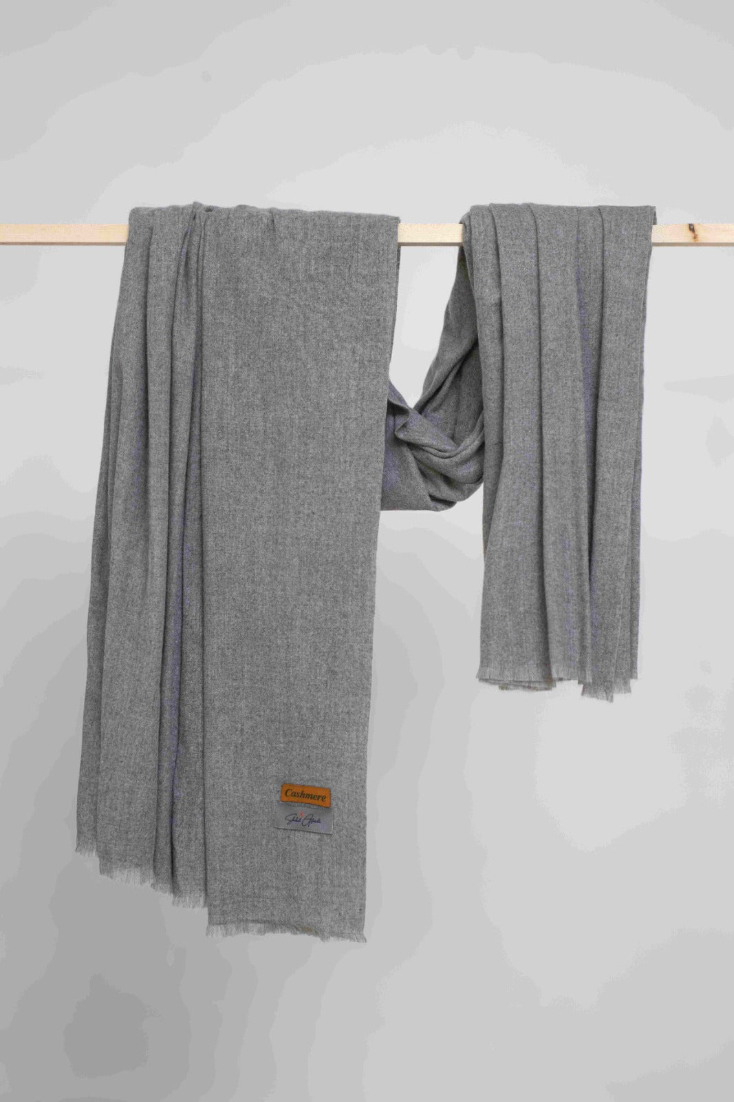 Grey Cashmere Shawl