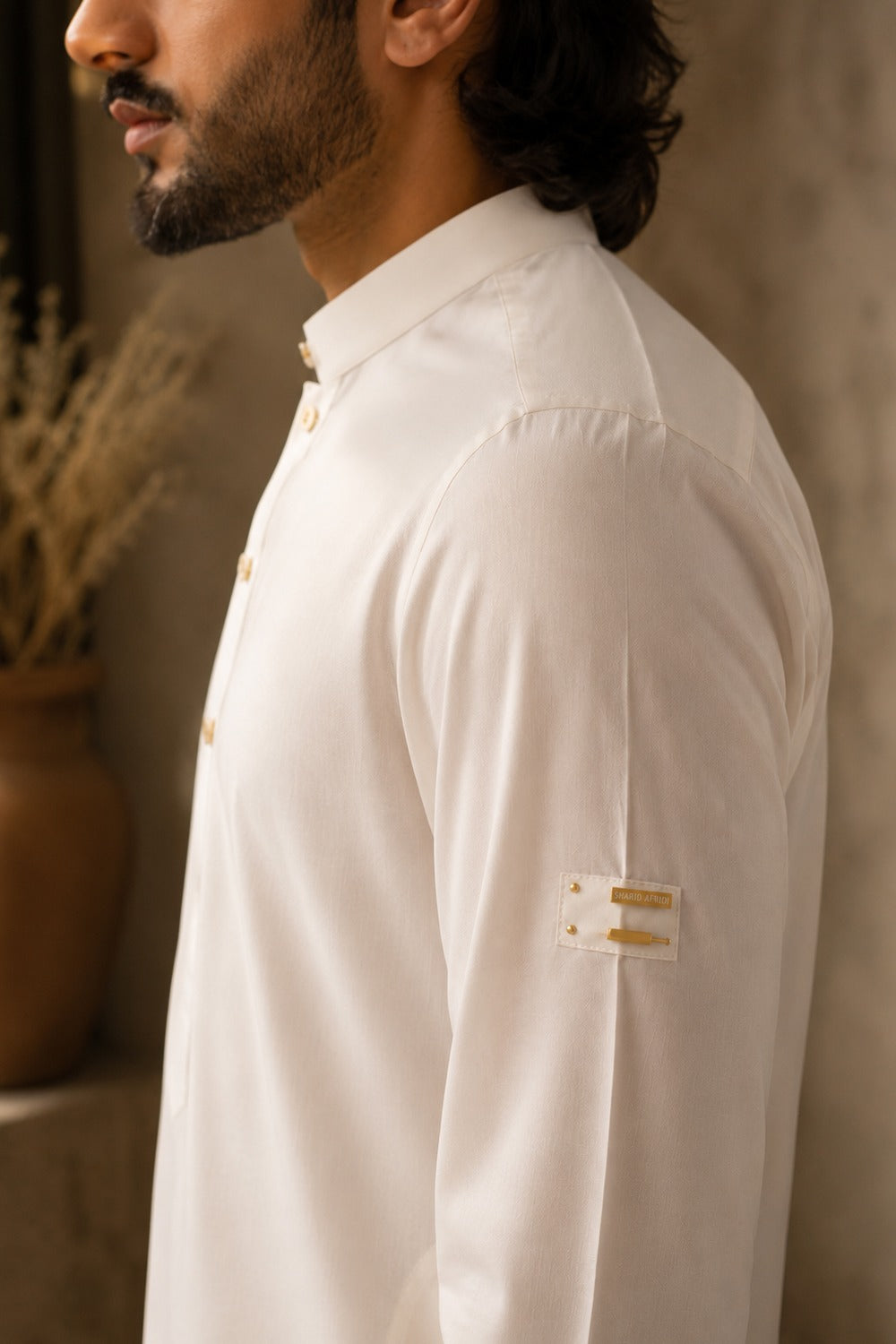 Off-White Designer Kameez Shalwar