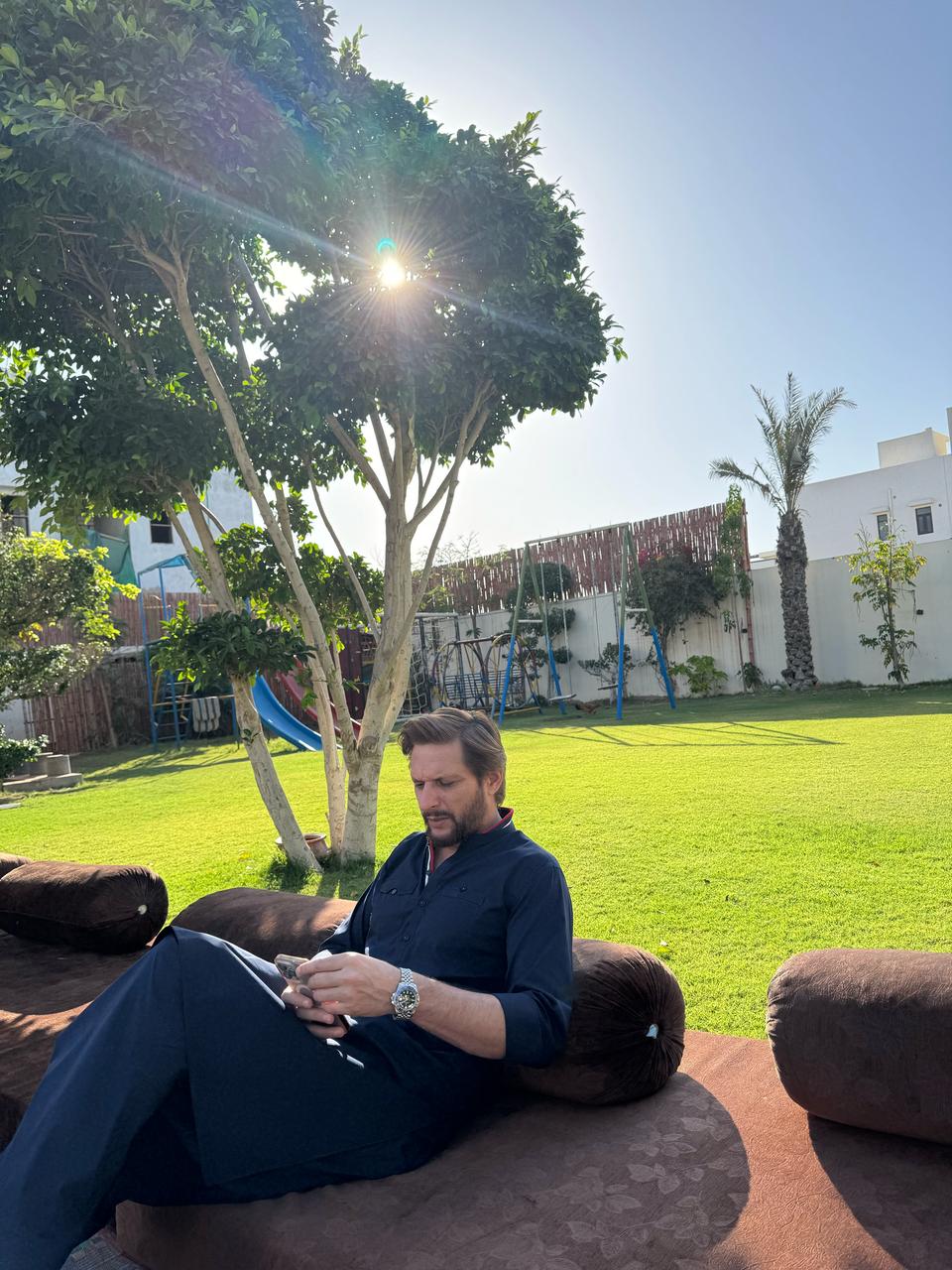 Navy Blue Kameez Shalwar