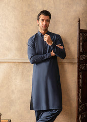 Blue Signature Unstitched Fabric