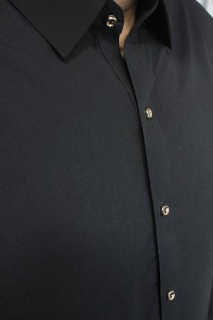 Dark Charcoal Kameez Shalwar
